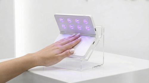 Tade Organics  Flat portable Nail Gel Light Dryer Mini UV Led Nail Lamp
