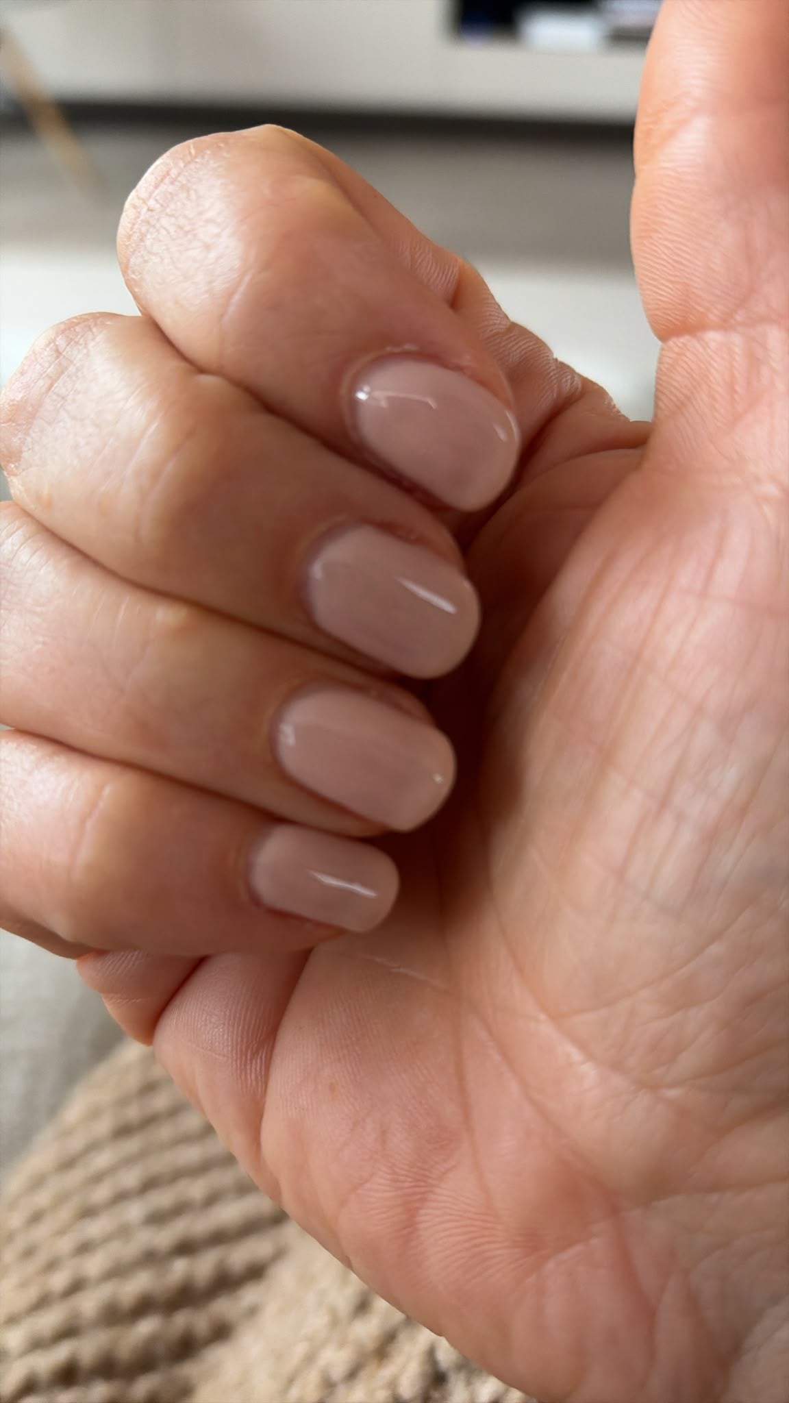 Tadè Organics Pink Nude, Plant Based, Non Toxic Gel Nail Polish