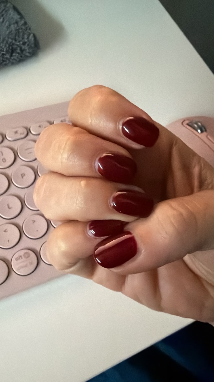 Tadè Organics Red Wine, Plant Based, Non Toxic Gel Nail Polish