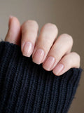 Tadè Organics Clear Pink, Plant Based, Non Toxic Gel Nail Polish