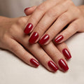 Tadè Organics Cherry Red, Plant Based, Non Toxic Gel Nail Polish